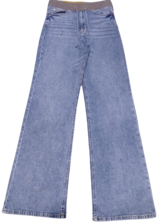 Wide Leg Trousers Pack of 2 – Trendy Denim Pants | Unisex Design