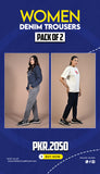 PACK OF 2 DENIM TROUSER | ALL COLORS AVAILABLE | JEGGINGS FOR WOMEN
