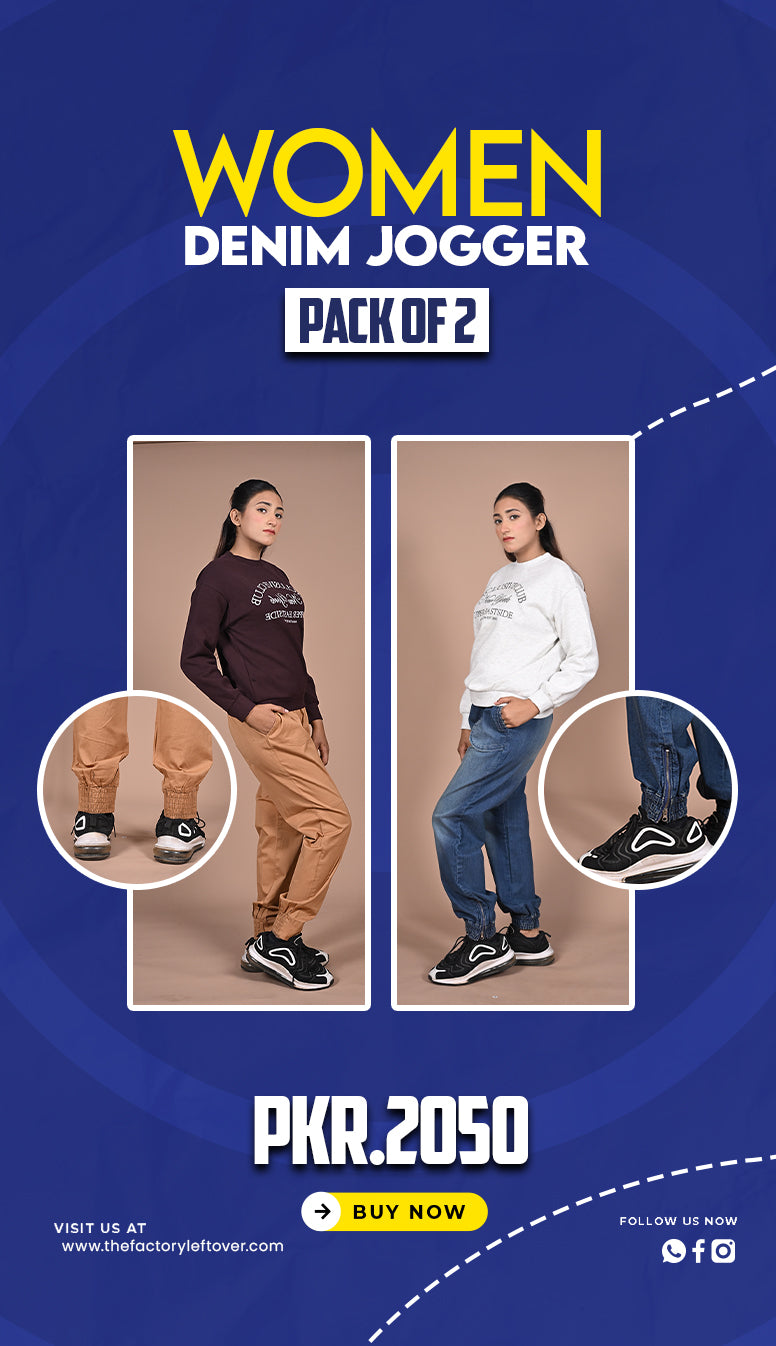 Pack of 2 Women's Jogger | Summer Friendly | Soft on Skin