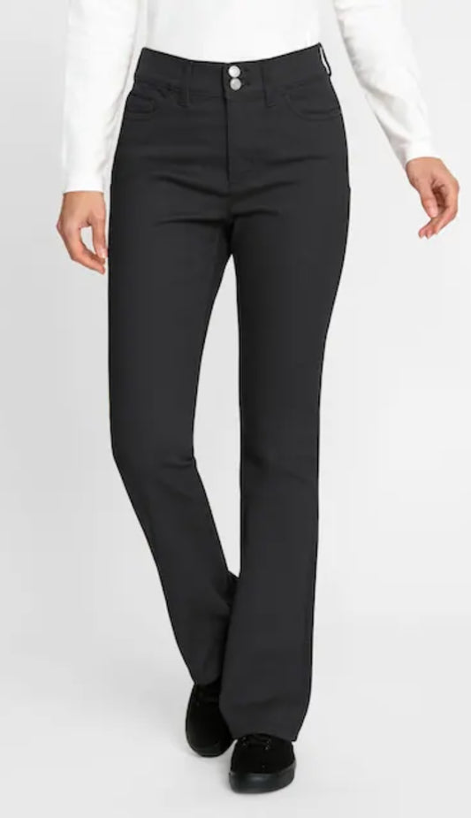 Bootcut 5-Pocket Jeans with Push-Up Effect