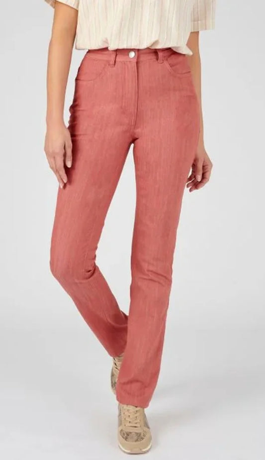 DMART | Stretch Canvas Jeans - Old Pink