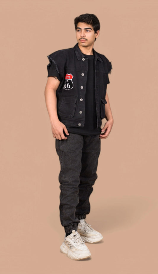 🔥 Power Comfort Jogger Trousers – Stone Wash Look | Casual, Gym & Party Wear