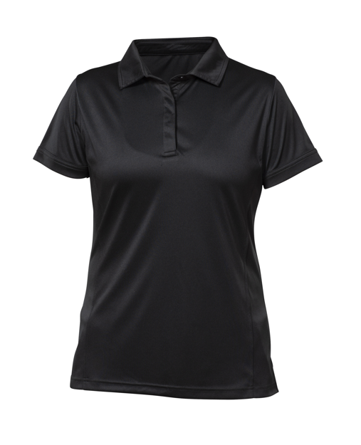 Black Short Sleeve Dry Fit Polo – Moisture-Wicking & Lightweight