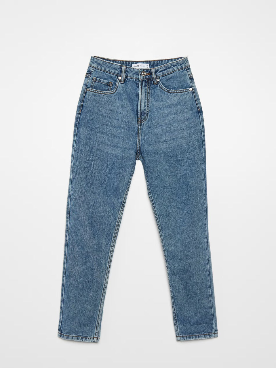 CROPP | Blue Mom Jeans - Classic Comfort and Style