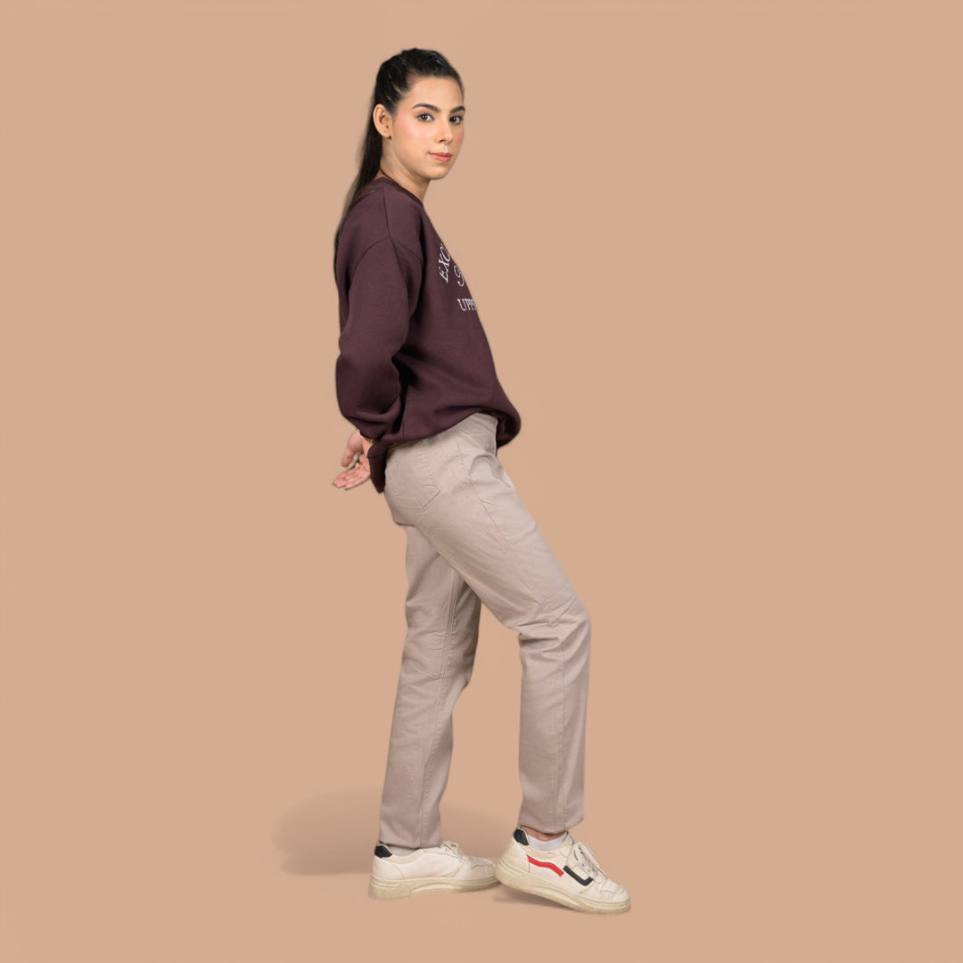 PACK OF 2 TWILL DENIM TROUSERS | JEGGINGS FOR WOMEN