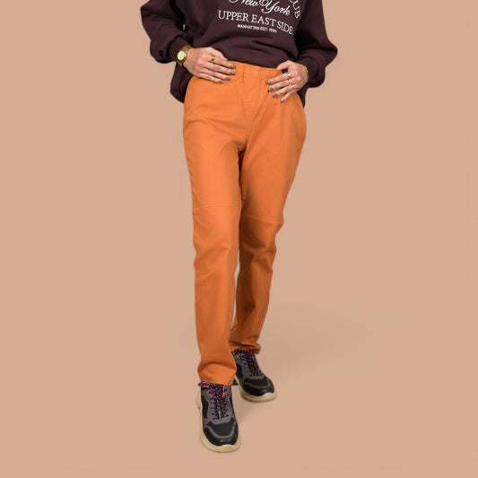 PACK OF 2 COTTON TWILL DENIM TROUSERS | JEGGINGS FOR WOMEN