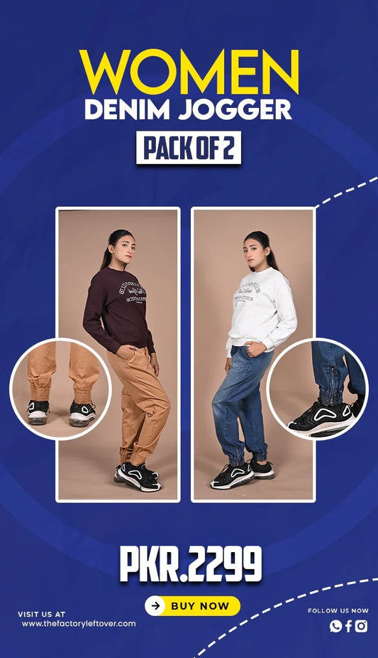 Pack of 2 Women's Jogger | Summer Friendly | Soft on Skin