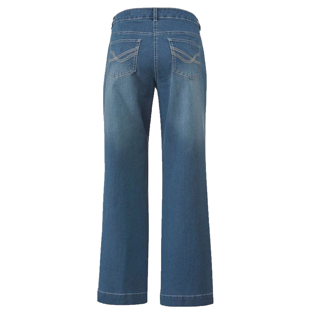 Dollywood | Blue Wide leg Jeans