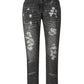 7/8 jeans, slim fit, color splash, 5-pocket