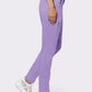 Crinkle-Effect Twill Pants with Decorative Zip Pockets