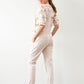Patch Pocket Denim Overalls