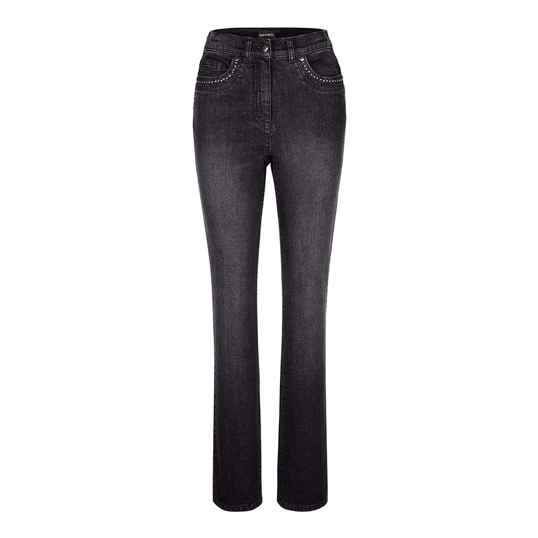 5 Pocket Regular Fit Stud Decorative Jeans
