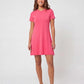 Women's long t-shirt dress additional color