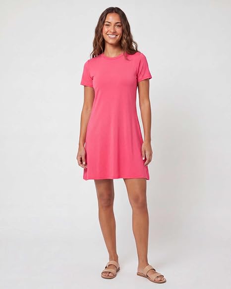 Women's long t-shirt dress additional color