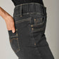 Comfortable Stretch Elasticated Mom Jeans