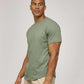 Pack of 3 Men's Curved Hem Drop-tail T-Shirts | Premium Cotton Bundle