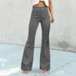 Women's Corduroy Flare Pants with Elastic Waist