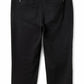 Stretch Trousers With Zip - Black