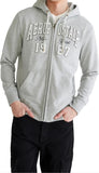 The Classic Vintage Collegiate Full-Zip Hoodie with Print
