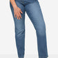 Straight fit, stretch comfort, 5-pocket - Ice Blue