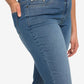 Straight fit, stretch comfort, 5-pocket - Ice Blue
