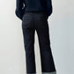 Denim Culottes with Turn-Up