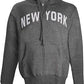 The Classic Vintage Collegiate Full-Zip Hoodie with Print