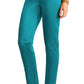 Lightweight Cotton Poplin Denim Trousers with Elastic Waistband