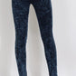Dark Blue Stonewash Straight Fit Jeans for Women