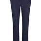 Regular Fit Twill Pants with Striped Waistband
