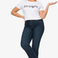 Straight fit, stretch comfort, 5-pocket - Denim Blue
