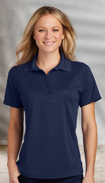 Navy Blue Short Sleeve Dry Fit Polo – Moisture-Wicking & Lightweight