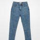 CROPP | Blue Mom Jeans - Classic Comfort and Style