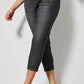 7/8 jeans, slim fit, 5 pockets, hem zipper