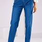 Comfortable Stretch Elasticated Mom Jeans