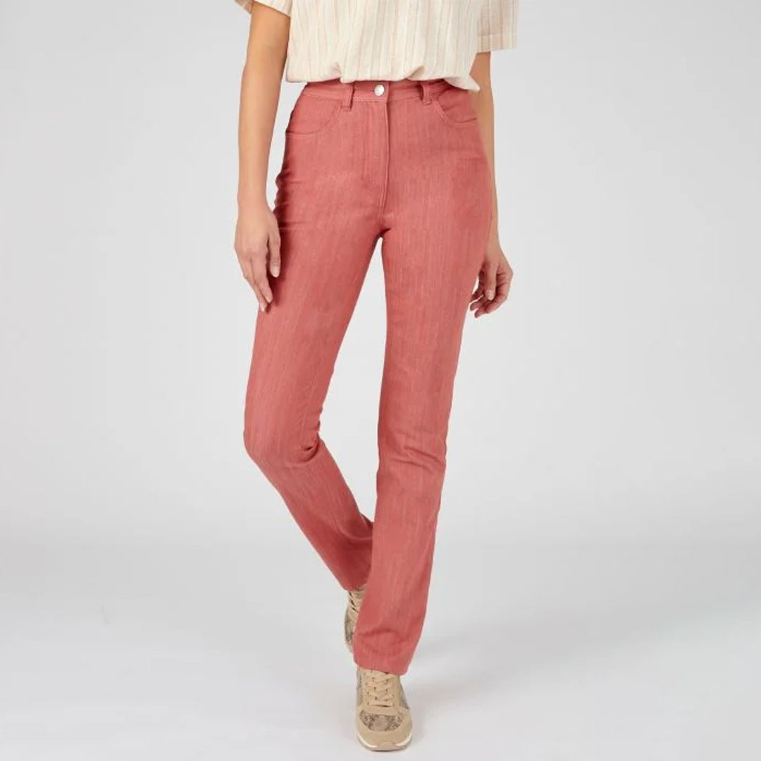 DMART | Stretch Canvas Jeans - Old Pink