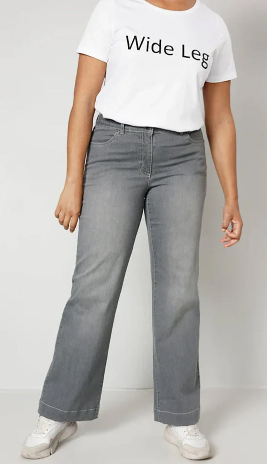 DOLLYWOOD | GREY WIDE LEG