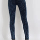 Dark Blue Stonewash Straight Fit Jeans for Women