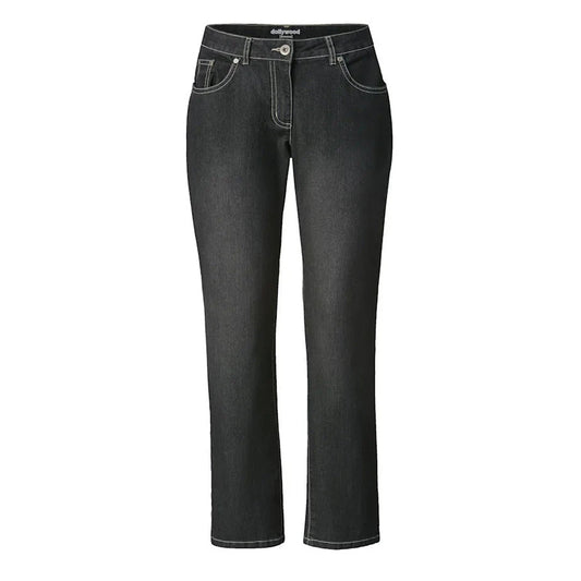 Dollywood | Slim Fit Charcoal Black Jeans