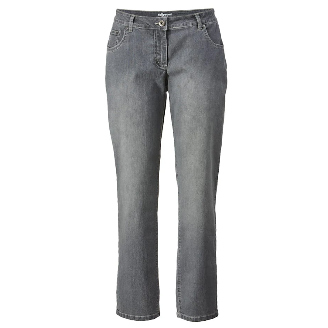 Dollywood | Slim Fit Charcoal Grey Jeans