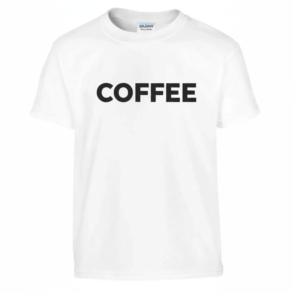Minimalist White Graphic T-Shirt -  Assorted Prints - Sizes S-XL