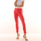 Tapered Cut Jeggings | RED