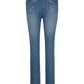 5 Pocket Regular Fit Stud Decorative Jeans