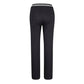 Regular Fit Twill Pants with Striped Waistband