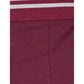 Regular Fit Twill Pants with Striped Waistband