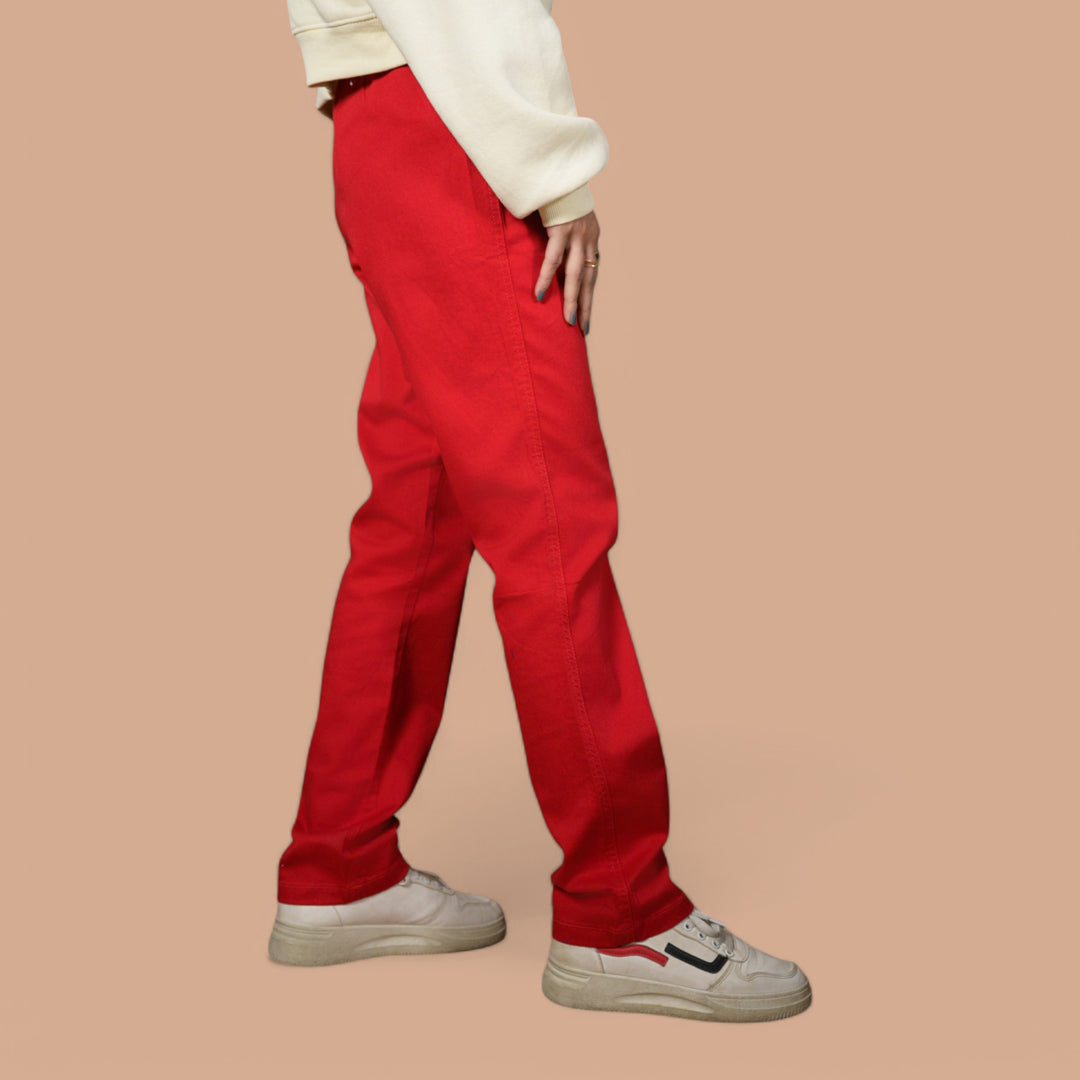 Women’s Premium Stretch Denim Trousers (High-Rise | Comfort Fit