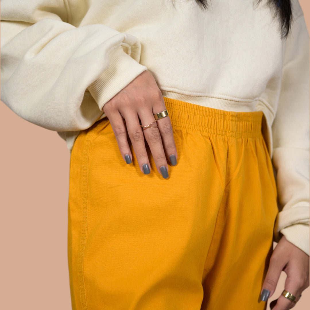 Women’s Premium Stretch Denim Trousers (High-Rise | Comfort Fit