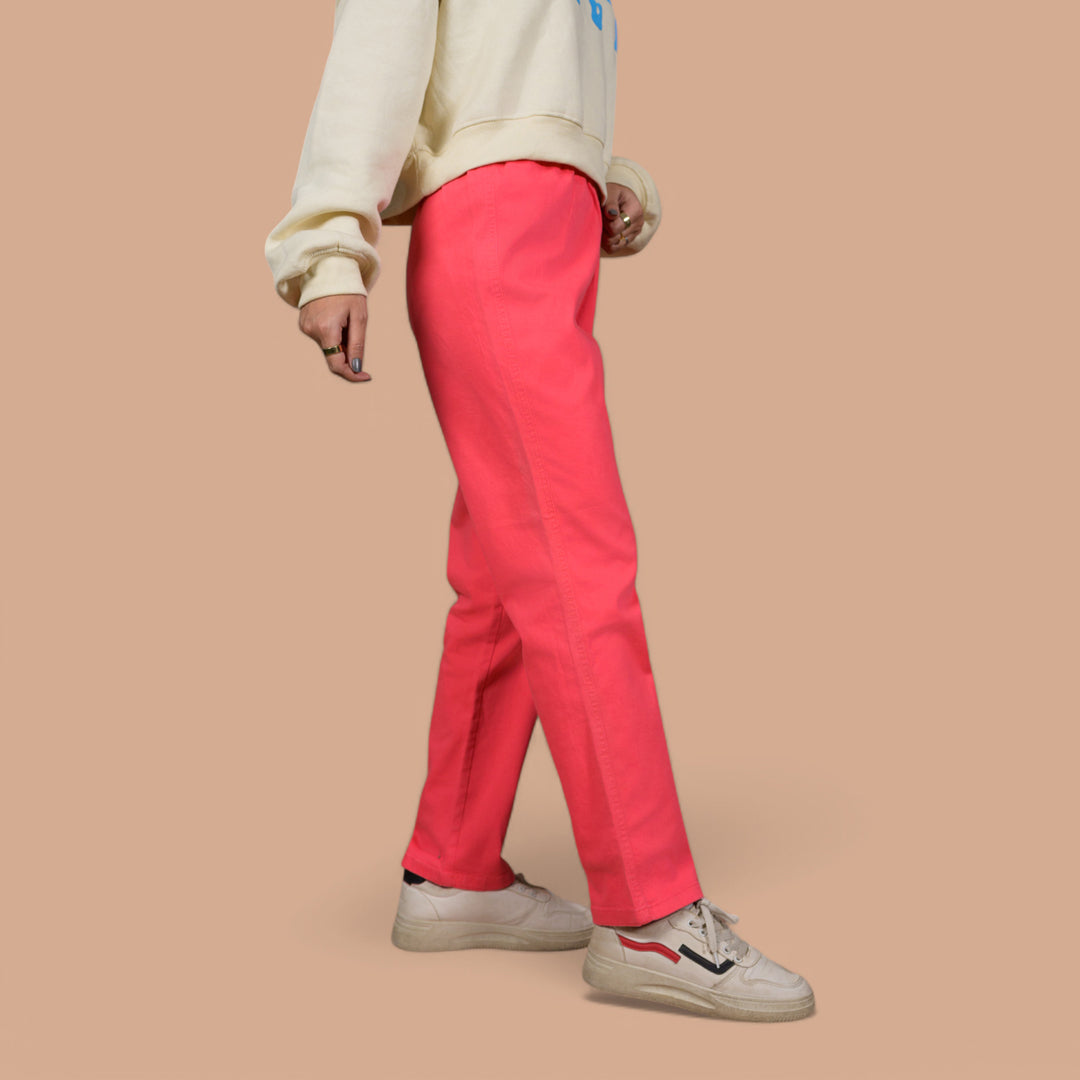 Women’s Premium Stretch Denim Trousers (High-Rise | Comfort Fit