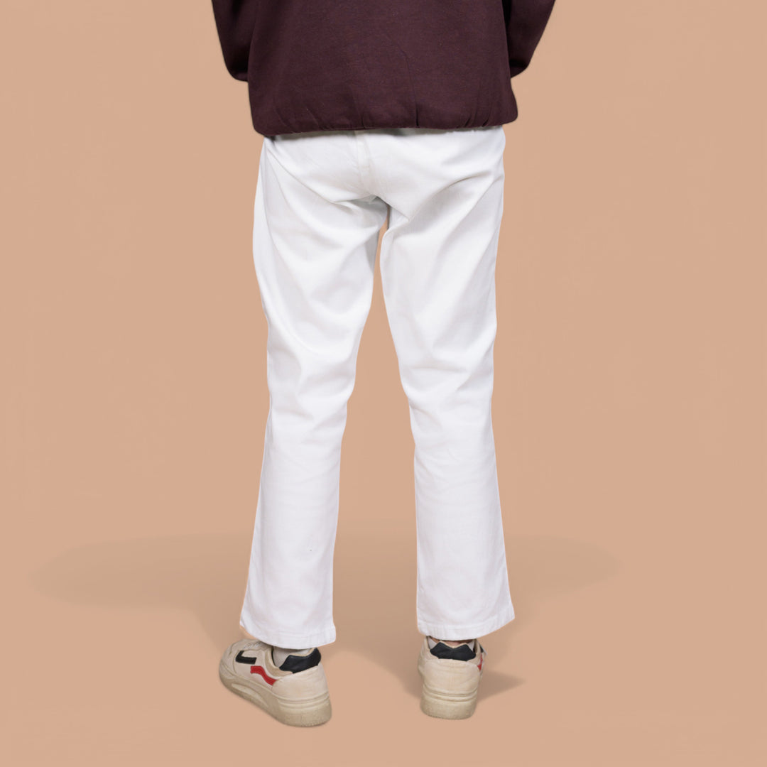 Women’s Premium Stretch Denim Trousers (High-Rise | Comfort Fit