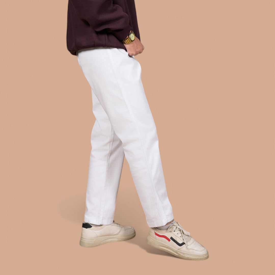 Women’s Premium Stretch Denim Trousers (High-Rise | Comfort Fit